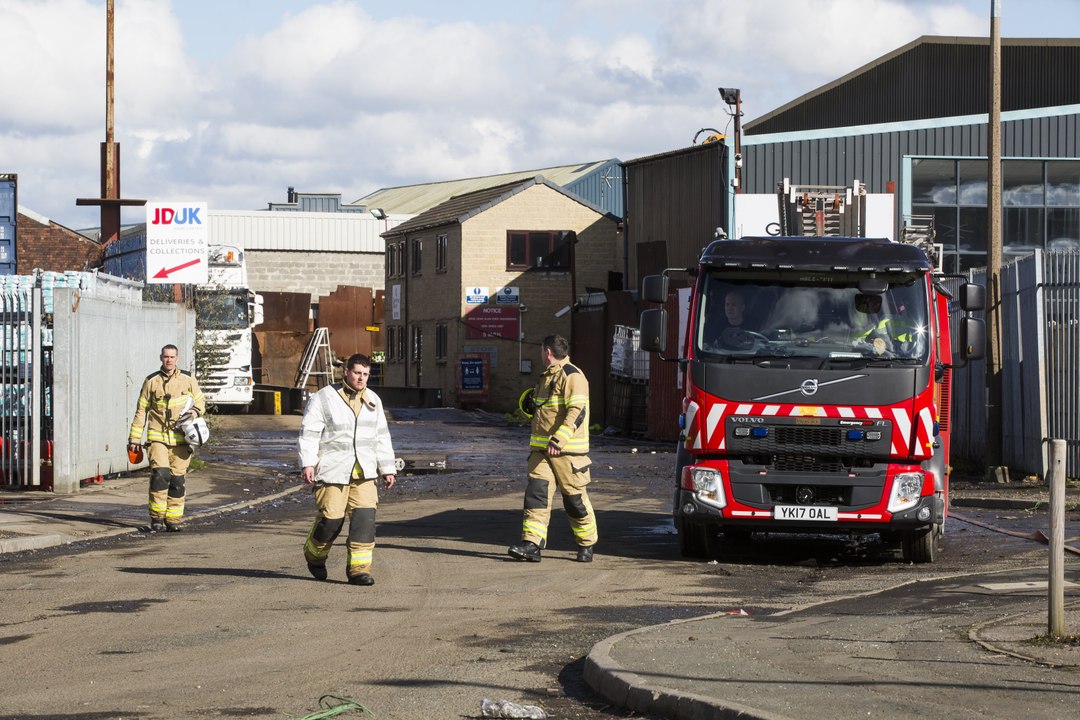 Ravensthorpe Industrial Estate fire
