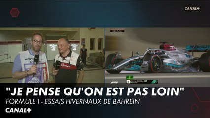 Frédéric Vasseur : "Je pense qu'on est pas loin"