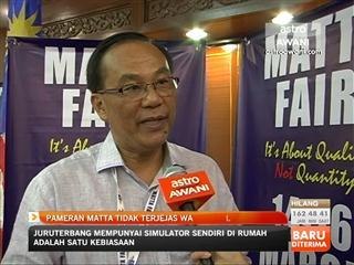Pameran MATTA tidak terjejas walaupun jerebu