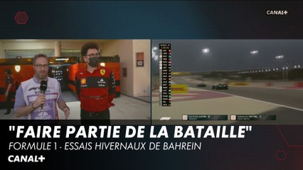 Mattia Binotto : "Faire partie de la bataille"