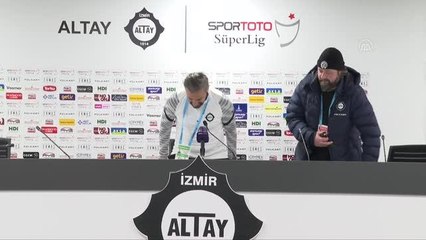 Altay-Yeni Malatyaspor maçının ardından
