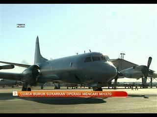 Cuaca buruk sukarkan operasi mencari MH370