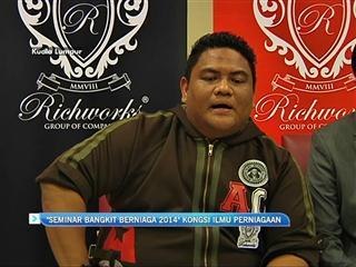 Seminar Bangkit Berniaga 2014 kongsi ilmu perniagaan