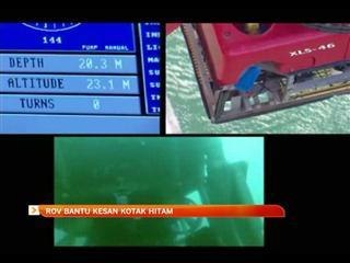 ROV bantu kesan kotak hitam