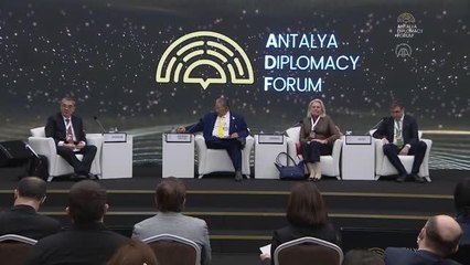 Antalya Diplomasi Forumu 2022 - "Asya-Pasifik'te iş birliği ve rekabet" konulu panel