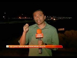 KD Lekiu sertai misi mencari MH370 di Lautan Hindi