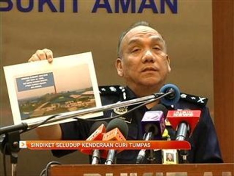 Sindiket seludup kenderaan curi tumpas