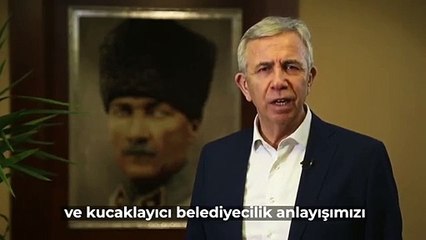 Скачать видео: Mansur Yavaş: Küresel iklim krizi, çevremizi ve yaşam alanlarımızı tehdit ediyor