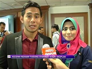Kecewa rekaan tudung syarikat isteri diciplak