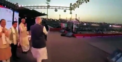 Video: युवा खिलाडिय़ों के बीच इस अंदाज में पहुंचे पीएम मोदी