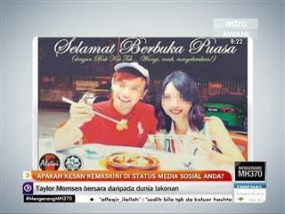 Apakah kesan kemaskini di status media sosial anda?