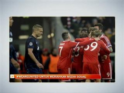 #weareunited untuk meriahkan media sosial