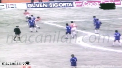Adanaspor 3-3 Adana Demirspor [HD] 11.03.1990 - 1989-1990 Turkish 1st League Matchday 24