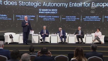 Antalya Diplomasi Forumu 2022 - Borrell: "AB, Türkiye'nin Rusya ve Ukrayna arasında bir köprü olabileceğini düşünüyor"