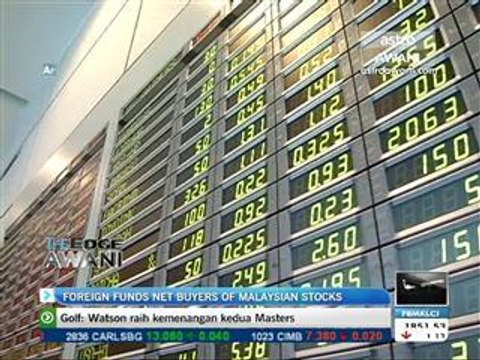 Foreign funds net buyers of Malaysian stocks