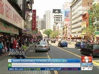 Banks vulnerable to rising household debt