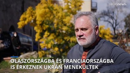 Ukrajnai háború: Olaszországba és Franciaországba is érkeznek menekültek