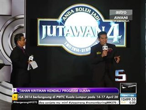 Fahrin Ahmad tahan kritikan kendali program sukan