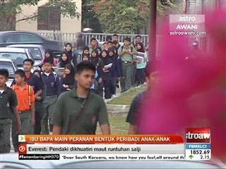 Ibu bapa main peranan bentuk peribadi anak-anak