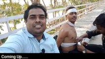 Ritik jaiswal  | Prank video | V Park Gorakhpur | Lucky solid vlogs |