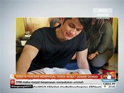 Shasya Yunisha meninggal dunia akibat demam denggi