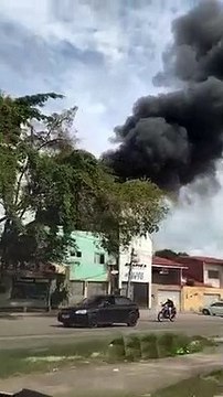 Incêndio atinge fábrica de embalagens plásticas em Messejena