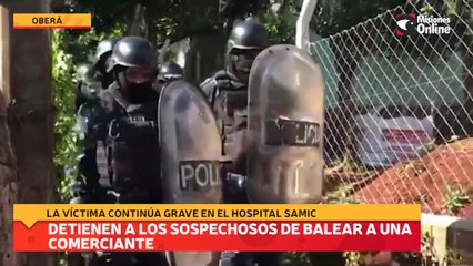 Detienen a los sospechosos de balear a una comerciante