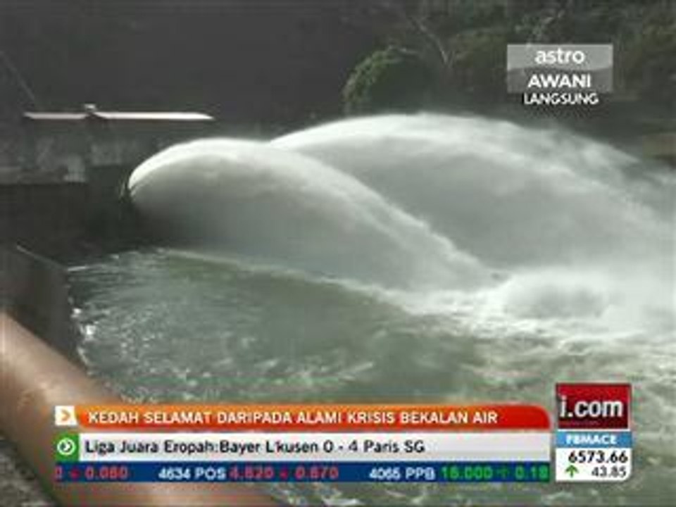 Kedah selamat daripada alami krisis bekalan air