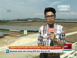 Taman Solar Pajam, pertaruhan tenaga bersih Cypark