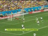 France defeat Nigeria 2-0 to qualify for quarter finals