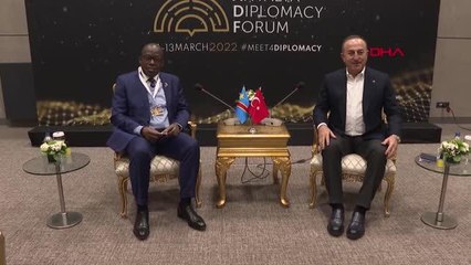 Télécharger la video: Antalya ? Bakan Çavuşoğlu, Kongo Demokratik Cumhuriyeti Dışişleri Bakanı Christophe Lutundula Apala Pen'apala ile görüştü