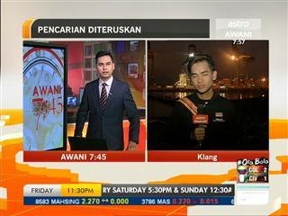 Bot karam: Pencarian diteruskan