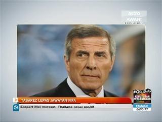 Tabarez lepas jawatan FIFA