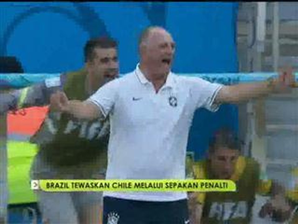 Brazil tewaskan Chile melalui sepakan penalti