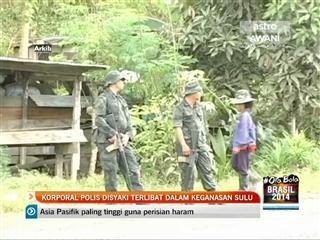 Koperal disyaki terlibat dalam keganasan Sulu