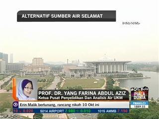 Air tasik sebagai alternatif sumber air?