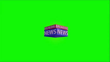 BREAKING NEWS - Green Screen Effect