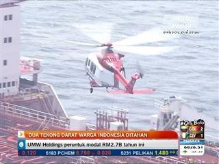 Dua tekong darat warga Indonesia ditahan