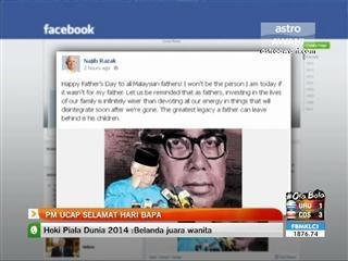 PM ucap Selamat Hari Bapa