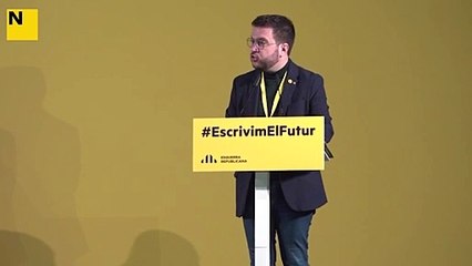 Aragonès reivindica l'estratègia d'ERC
