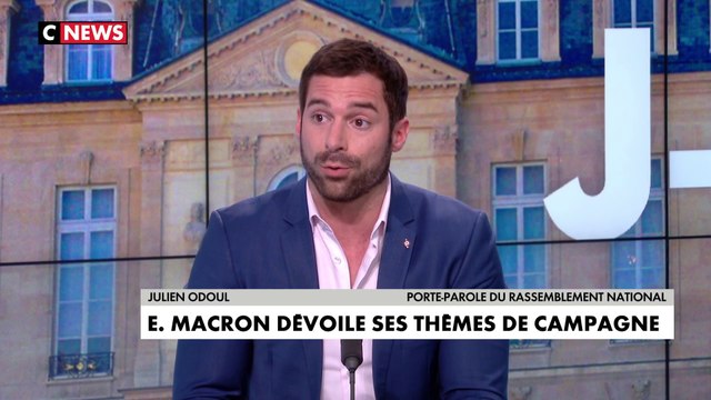 Julien Odoul : «Il y a un mépris total d’Emmanuel Macron qui n’a pas envie de rentrer en campagne et de défendre son bilan apocalyptique»