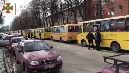 Ukrayna'nın Sumi kentinde halk tahliye edildi