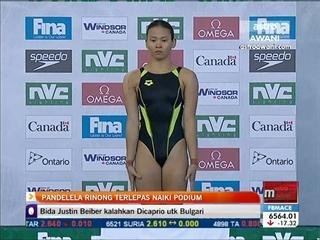 Pandelela Rinong terlepas naiki podium