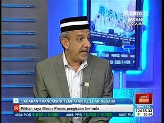 Cabaran francaisor tempatan ke luar negara