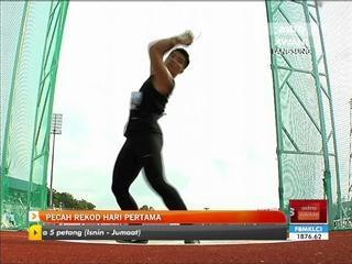 Atlet Sarawak pecahkan rekod SUKMA