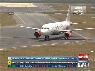 IKRAM, ICAO siasat dakwaan mendapan tanah di KLIA2 - Hishammuddin