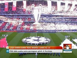 Liga Juara-juara Eropah: Real Madrid juara ke -10