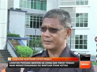 Kawalan sempadan Thailand diperketat