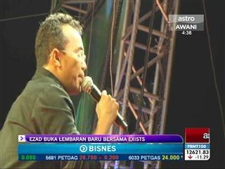 Ezad buka lembaran baru bersama Exists