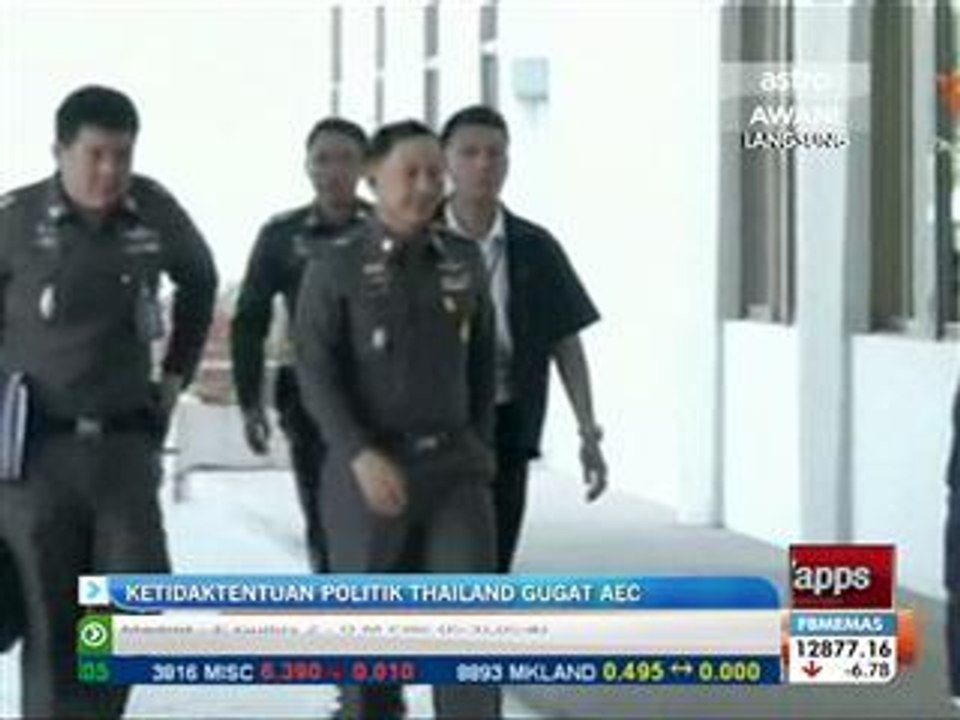 Ketidaktentuan politik Thailand gugat AEC